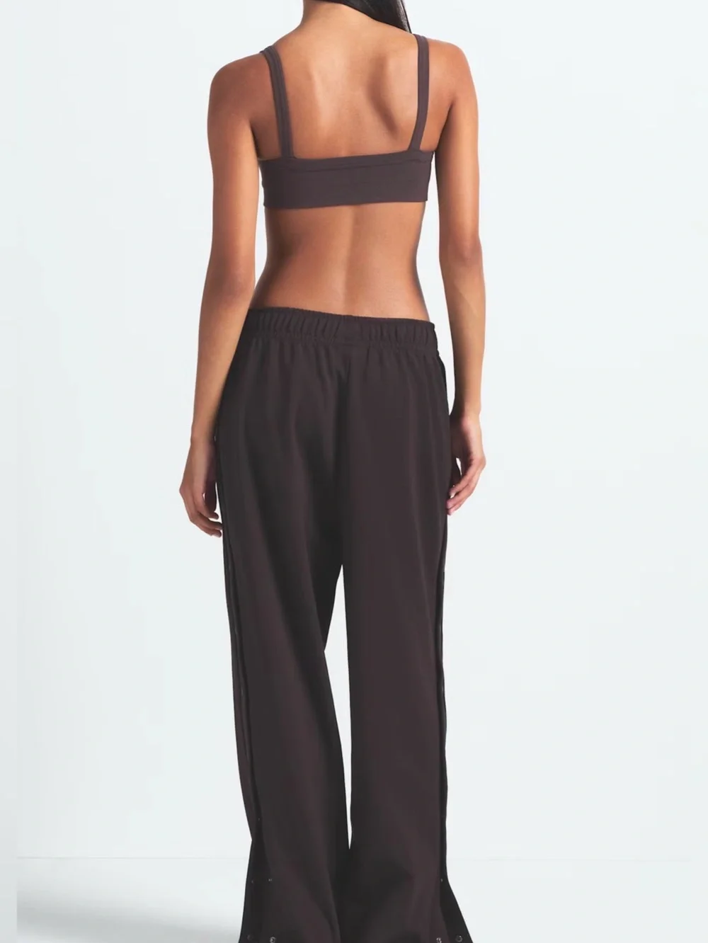 NikeSKIMS Matte Tricot Side-Snap Pants Size Small - Picture 8 of 11